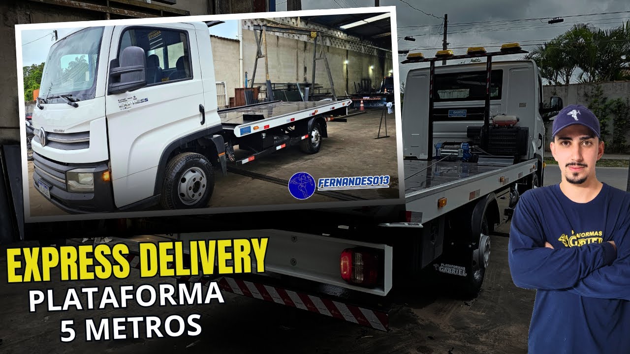Projeto Entregue! Plataforma 5 Metros no VW Delivery Express