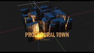 How to Make a Procedural Town in Blender