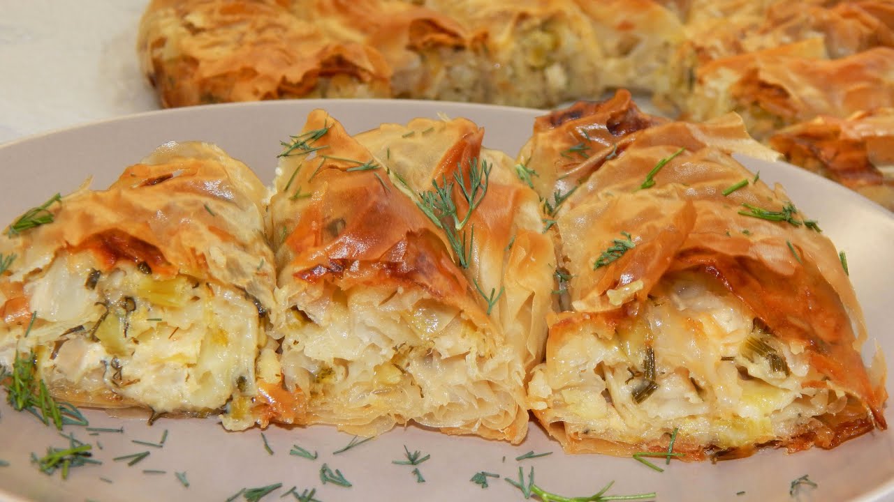 Εύκολη Στριφτή Πρασοτυρόπιτα 👌💯🥰 Konstantina's kitchen