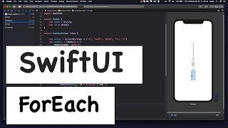 SwiftUI Tutorial: ForEach