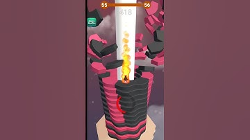 Level - 56 Stack Ball 🏀 #stackball #level #gaming #goingballs #shorts #gaming  #youtubeshorts #fyp