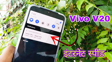 Vivo V20 Internet Speed Meter | Vivo V20 Me internet Speed Meter Chalu  kaise kare?