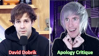 Critiquing David Dobrik's Apology because I'm a professional at making apology videos