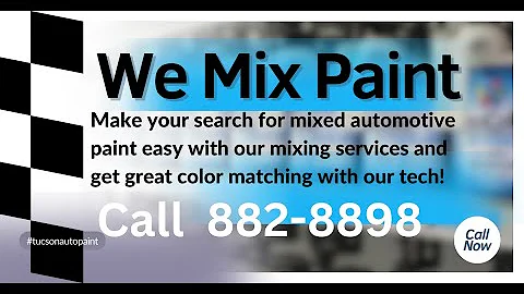 Automotive Paint Mixing Ratios Made Easy 85706 | (520) 882-8898 | Color Matching Camera