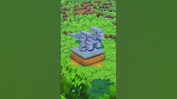 Minecraft Dino Statue 🦖😍 #minecraft #shorts