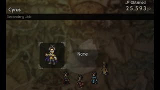 Octopath Traveler - Final Boss, No Subjobs