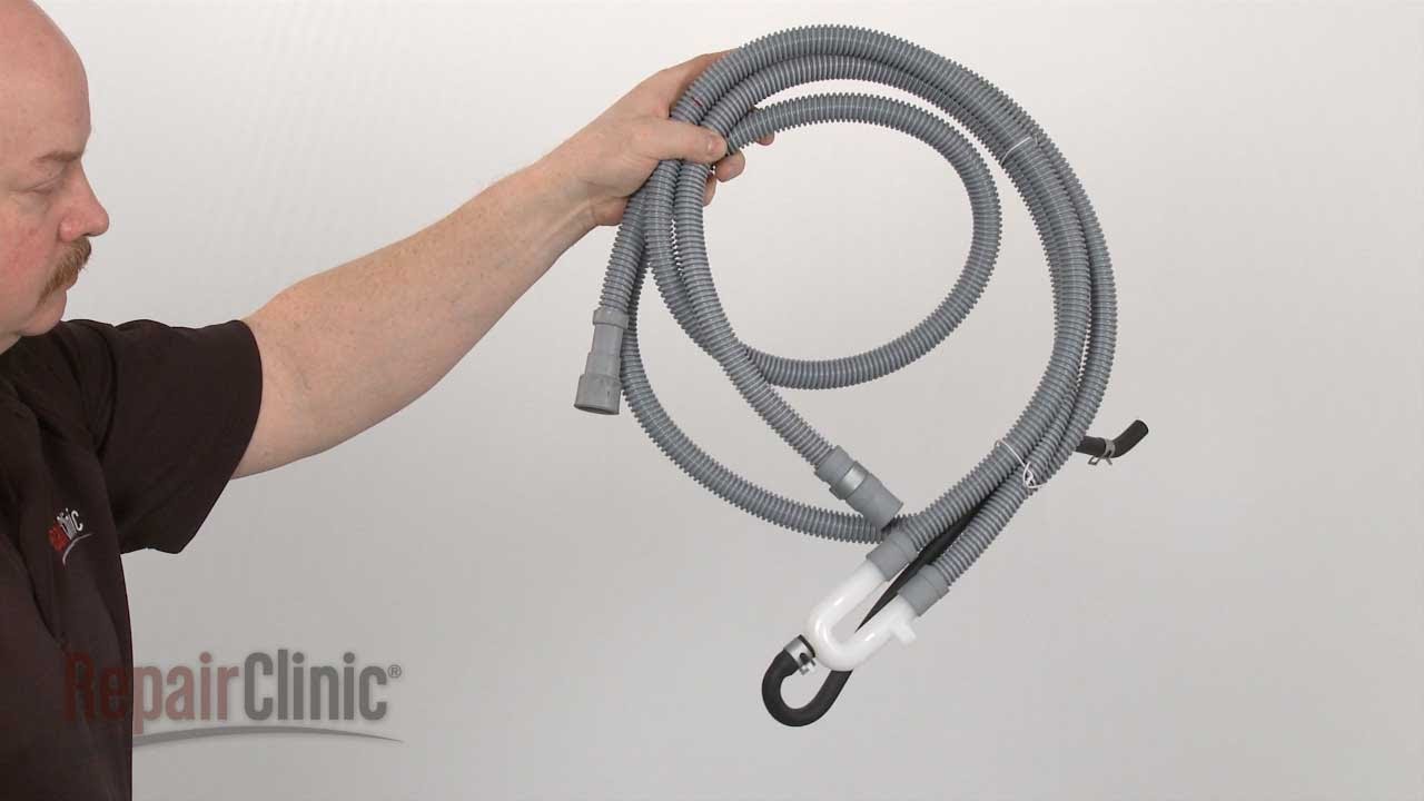 8FT Portable Dishwasher Fill & Drain Hose Assembly Compatible with