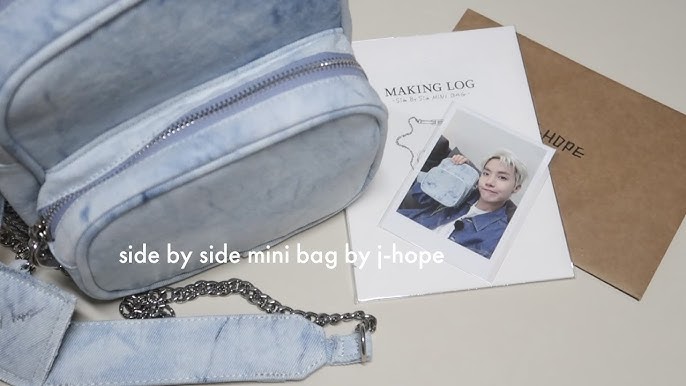 BTS Artist Made Collection J-HOPE SIDE BY SIDE MINI BAG Photo Card