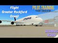 Flight Greater Rockford/Orenji  Airbus A380 lufthansa