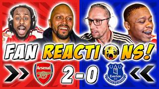 Details Arsenal Fans Reactions to Arsenal 2-0 Everton | Premier League Fan Reactions Guide