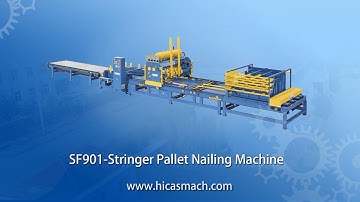 Wooden Pallet Making/Nailing Machine