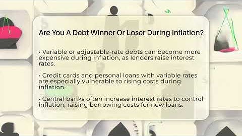 Are You A Debt Winner Or Loser During Inflation? - Inflation Insight Channel