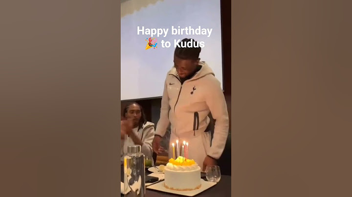Tottenham celebrates Kudus Mohammed's birthday 🎉 in a big style 🎉🎉💥💥💥💪#video #viral #reels #views