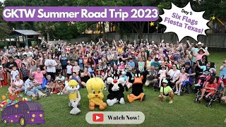 2023 Summer Road Trip Day 1: Six Flags Fiesta Texas | Give Kids The World
