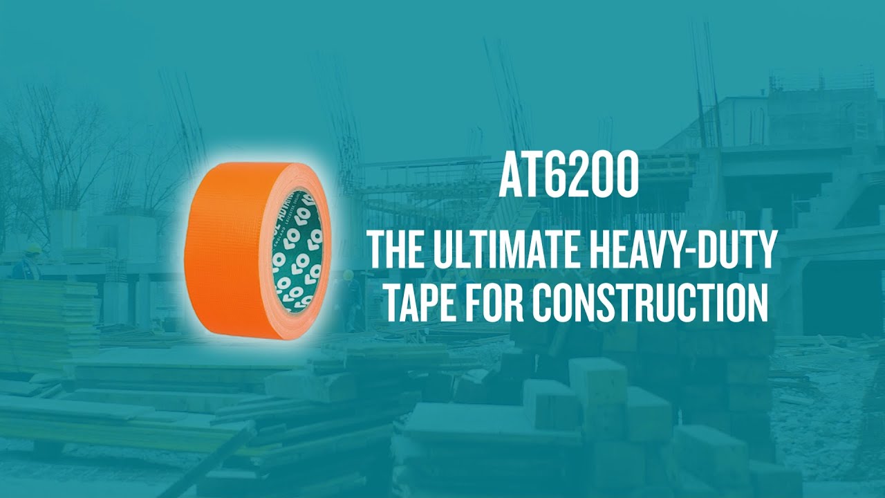 AT6200 - The Ultimate Heavy-Duty Tape For Construction
