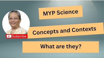 MYP Science- Concepts and Contexts