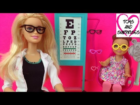 Куклы Барби Мультик Кукла Доктор Окулист Игры Игрушки для девочек Barbie Eye Doctor Куклы Барби Мультик Кукла Доктор Окулист Игры Игрушки для девочек Barbie Eye Doctor