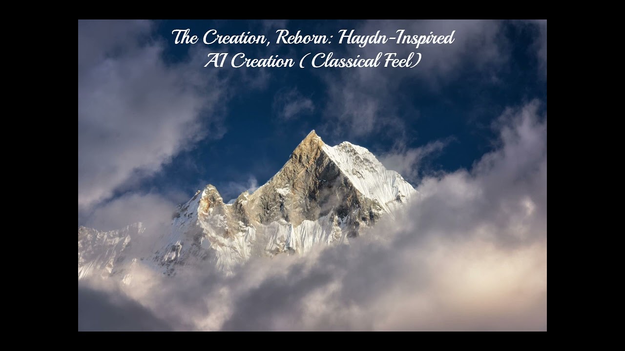 The Creation, Reborn: Haydn-Inspired AI Creation (Classical Feel)