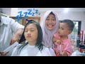 SALSA POTONG RAMBUT PENDEK 😱 MALAH TIDUR