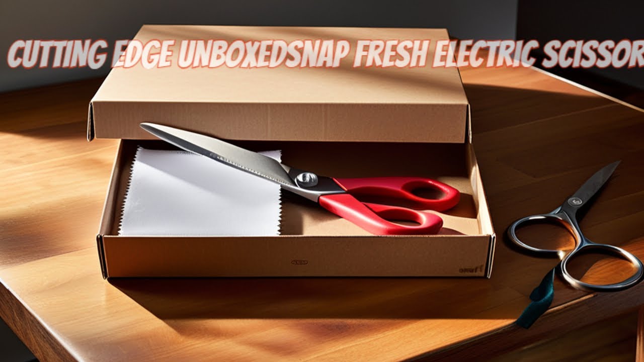 Snap Scissors unboxing the potential of Snap Fresh Electric Scissors - YouTube