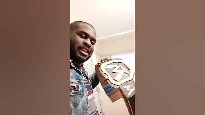 WWE title cardboard belt