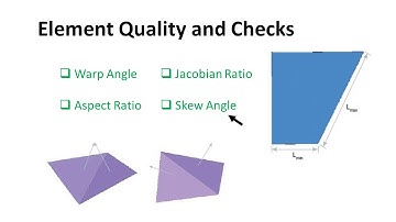 Element Quality Check in Ansys | Lesson 20 | Ansys Tutorial Tamil