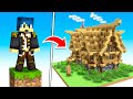 COSTRUISCO LA MIA PRIMA CASA NELL'ISOLA DI MINECRAFT! Ep.4