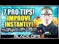 HOW TO GET BETTER AT BLACK OPS 4! BO4 MULTIPLAYER TIPS AND TRICKS! (How to Improve at Black Ops 4)