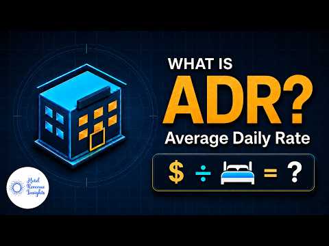 ADR Explained: How to Calculate Average Daily Rate