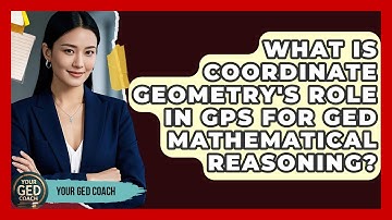 What Is Coordinate Geometry