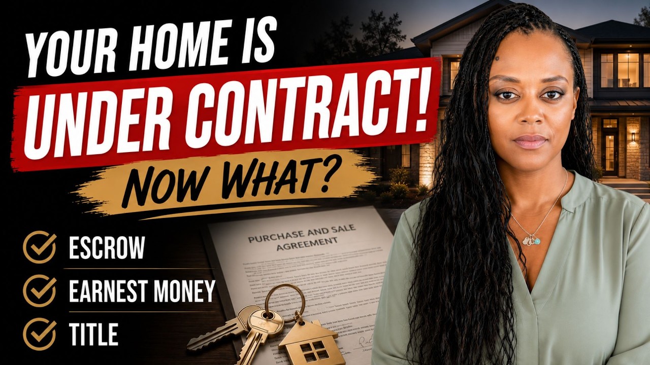 Under Contract! Now What? Escrow, Earnest Money & Title Commitment Explained
