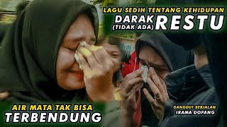 ISAK TANGIS WANITA INI LANGSUNG PECAH KETIKA MAS FEBRY IRAMA DOPANG MENYANYIKAN LAGU NDARAK RESTU