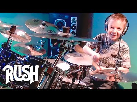 TOM SAWYER - RUSH (7 year old Drummer) /\\ Avery Drummer