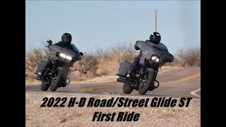 Riding Harley-Davidson's 2022 Road Glide ST and Street Glide ST by American Rider 1,224 views 2 years ago 4 minutes, 25 seconds