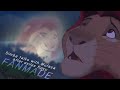 Simba talks with Mufasa after exiles Kovu (FANMADE)