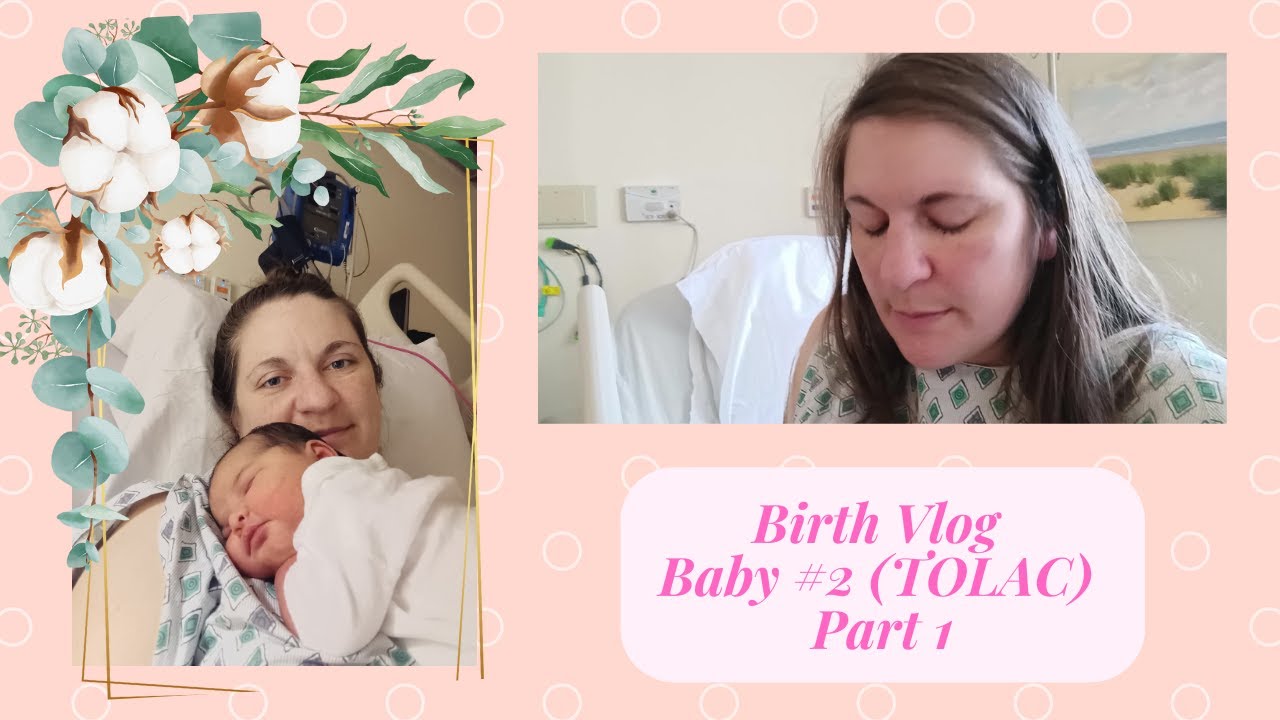 TOLAC Birth Vlog, Baby #2 (Part 1) - YouTube