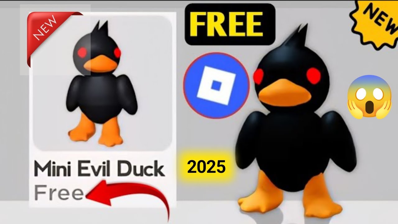Как получить предметы Mini Evil Duck в Roblox. Бесплатные предметы в Roblox (новое обновление)