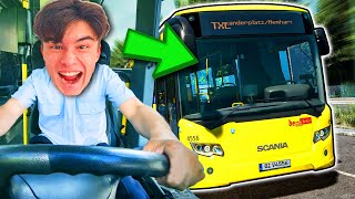 24 uur werken als BUSCHAUFFEUR !! 🚌 | The Bus screenshot 1