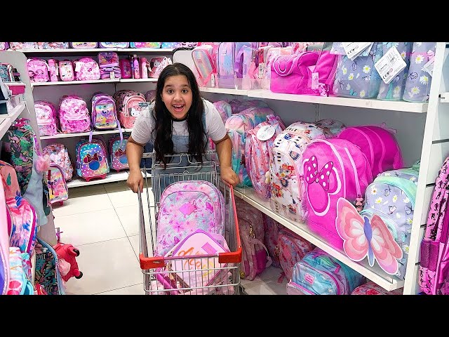 BUYING Everything in ONE COLOR for my Daughter School supplies  *NO BUDGET class=