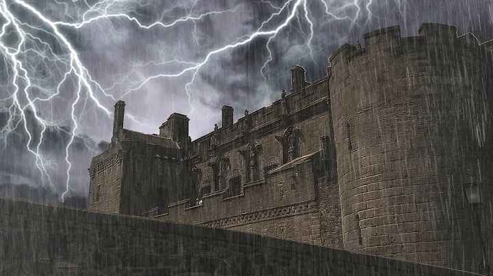 Sonidos de Lluvia Fuerte y Truenos sobre Antiguo C...