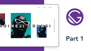 Code a Portfolio Website from Scratch with Gatsby.js | Project Setup (Part 1)