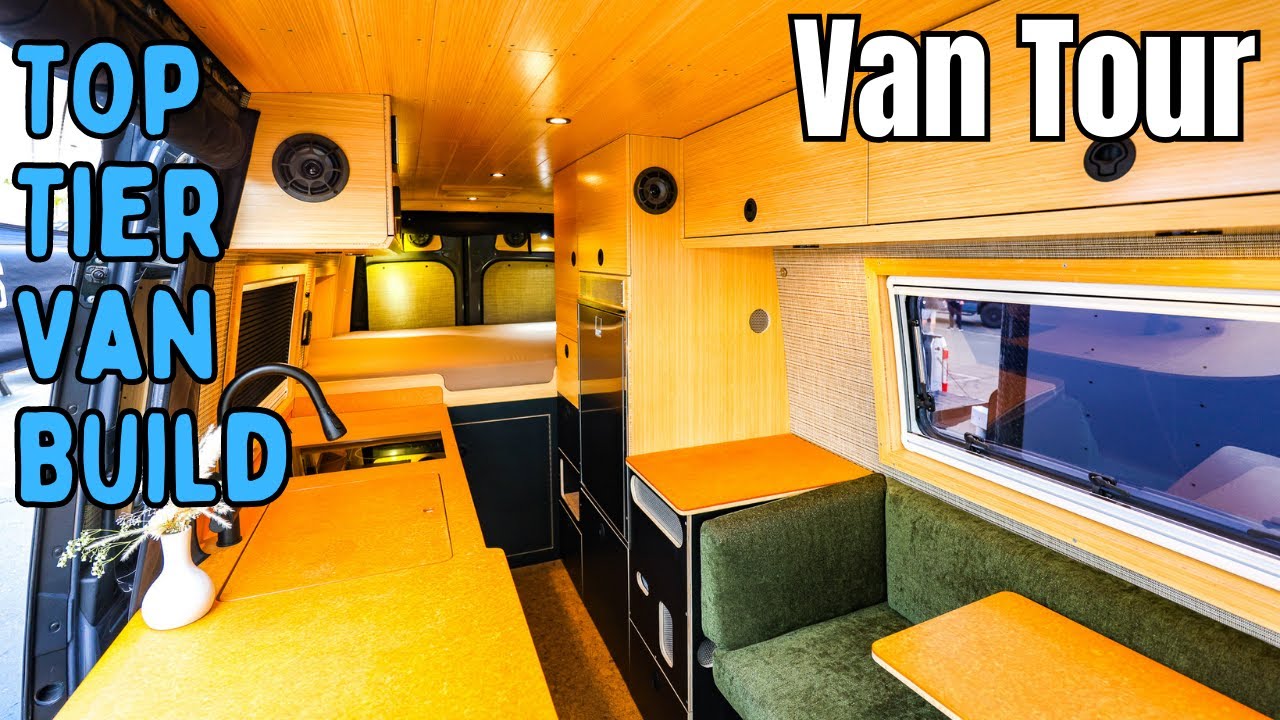 Luxury Van Build has EVERYTHING Needed to Travel - YouTube