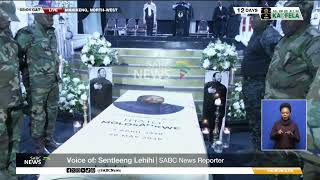 Molosankwe Funeral | Funeral service for NW anti-crime activist Thato Molosankwe
