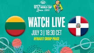 Full Basketball Game | Lithuania v Dominican Republic