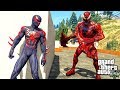 ЧЕЛОВЕК ПАУК ИЗ БУДУЩЕГО ПРОТИВ КАРНАЖА В ГТА 5 МОДЫ! SPIDERMAN VS CARNAGE ОБЗОР МОДА В GTA 5 ВИДЕО