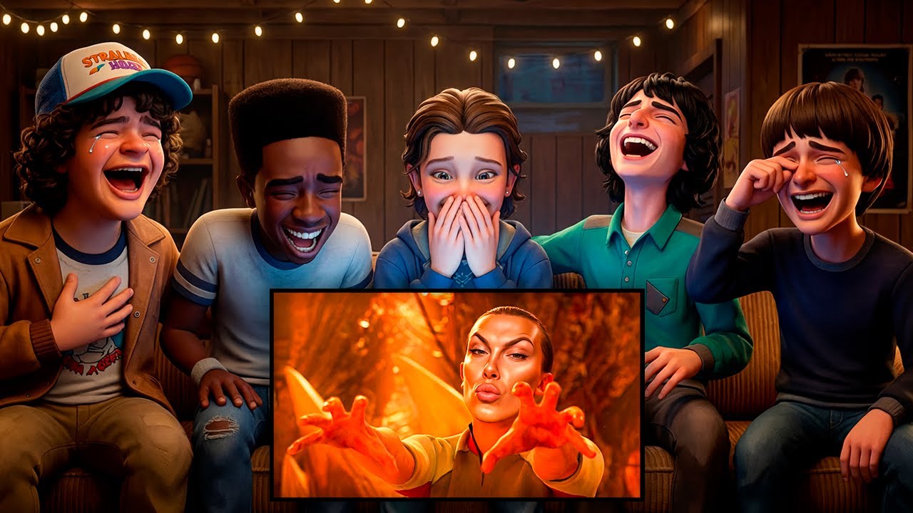 Top 5 Cringe Reactions😯😯😯SIGMA ELEVEN SAVED EVERYONE?!|Dustin,Lucas,Eleven,Mike&Will|STRANGER THINGS