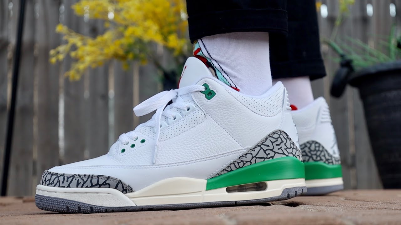 AIR JORDAN 3 lucky green