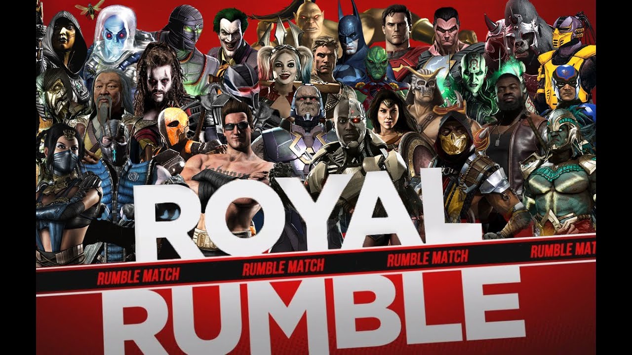 Fire Pro Wrestling World - Mortal Kombat vs. DC - Royal Rumble