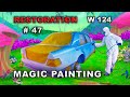 Restoration Mercedes-Benz w124 (#47) MAGIC PAINTING