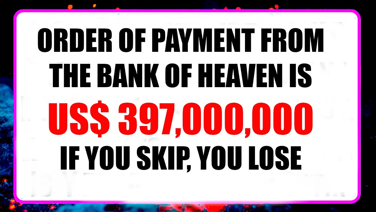 🎁 GOD SAYS: YOUR FINANCIAL LIFE IS ABOUT TO CHANGE FOREVER! 💵 UNLOCK YOUR WEALTH TODAY!